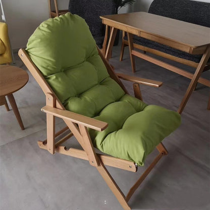 Beech Recliner Folding Chair